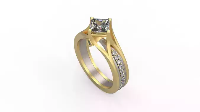 Woman Solitaire 752 3D print model