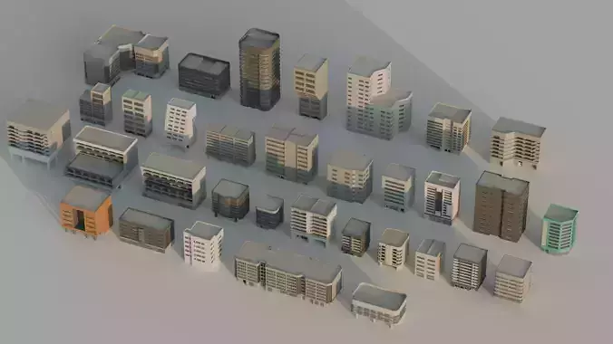 33 Realistic Building Pack