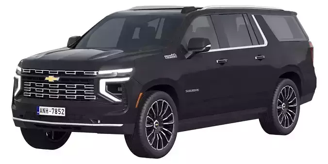 Chevrolet Suburban High Country 2025 3D model