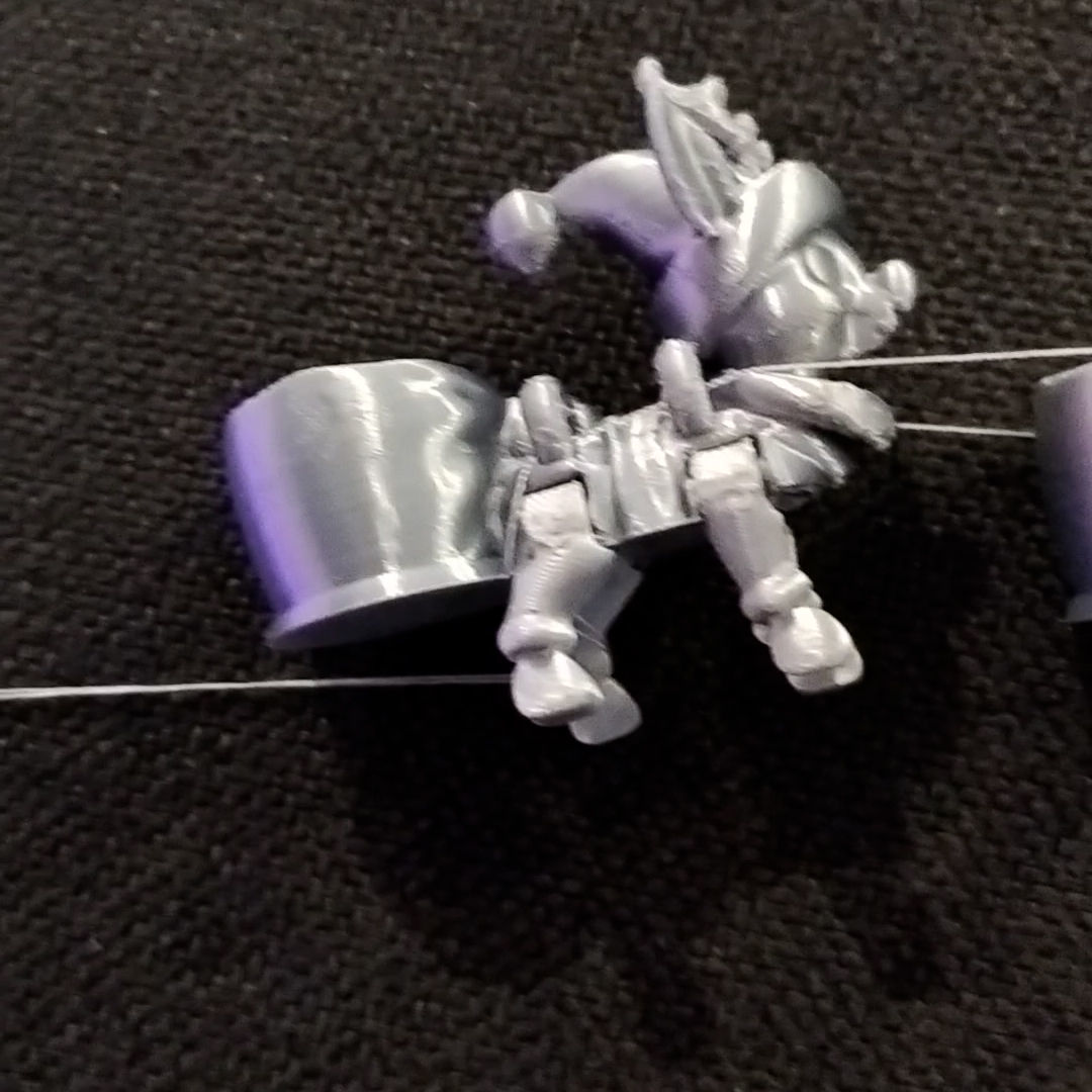 Flexy Happy Reindeer for a Modular Flying Train 3D print model_23