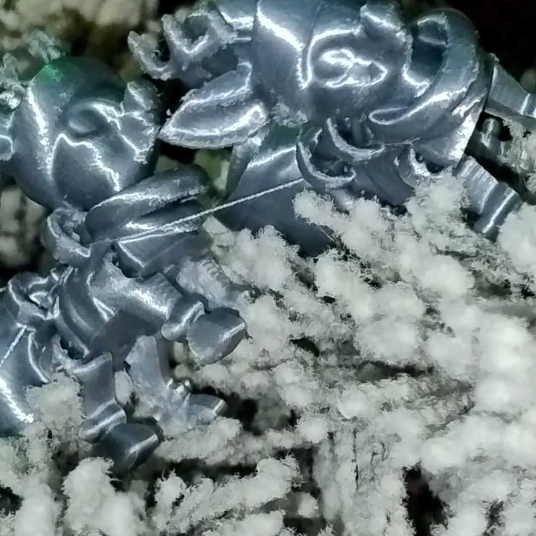 Flexy Happy Reindeer for a Modular Flying Train 3D print model_22