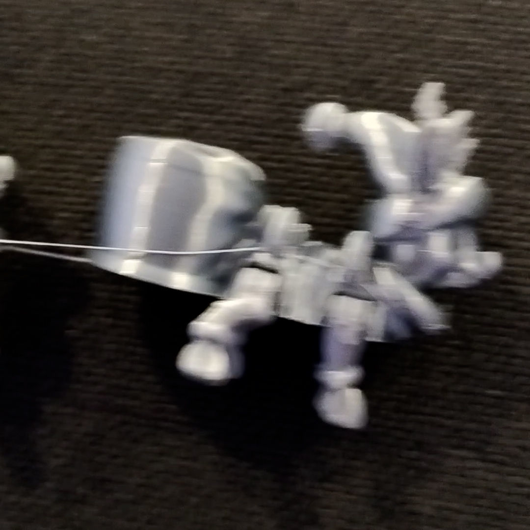 Flexy Happy Reindeer for a Modular Flying Train 3D print model_24