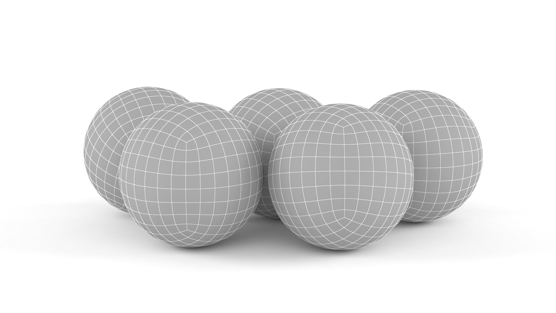 Bingo Balls and Cards 3D model_9