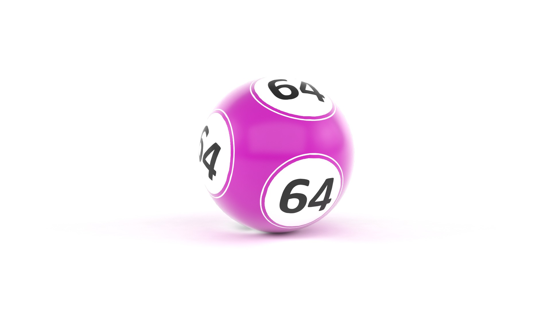 Bingo Balls and Cards 3D model_3