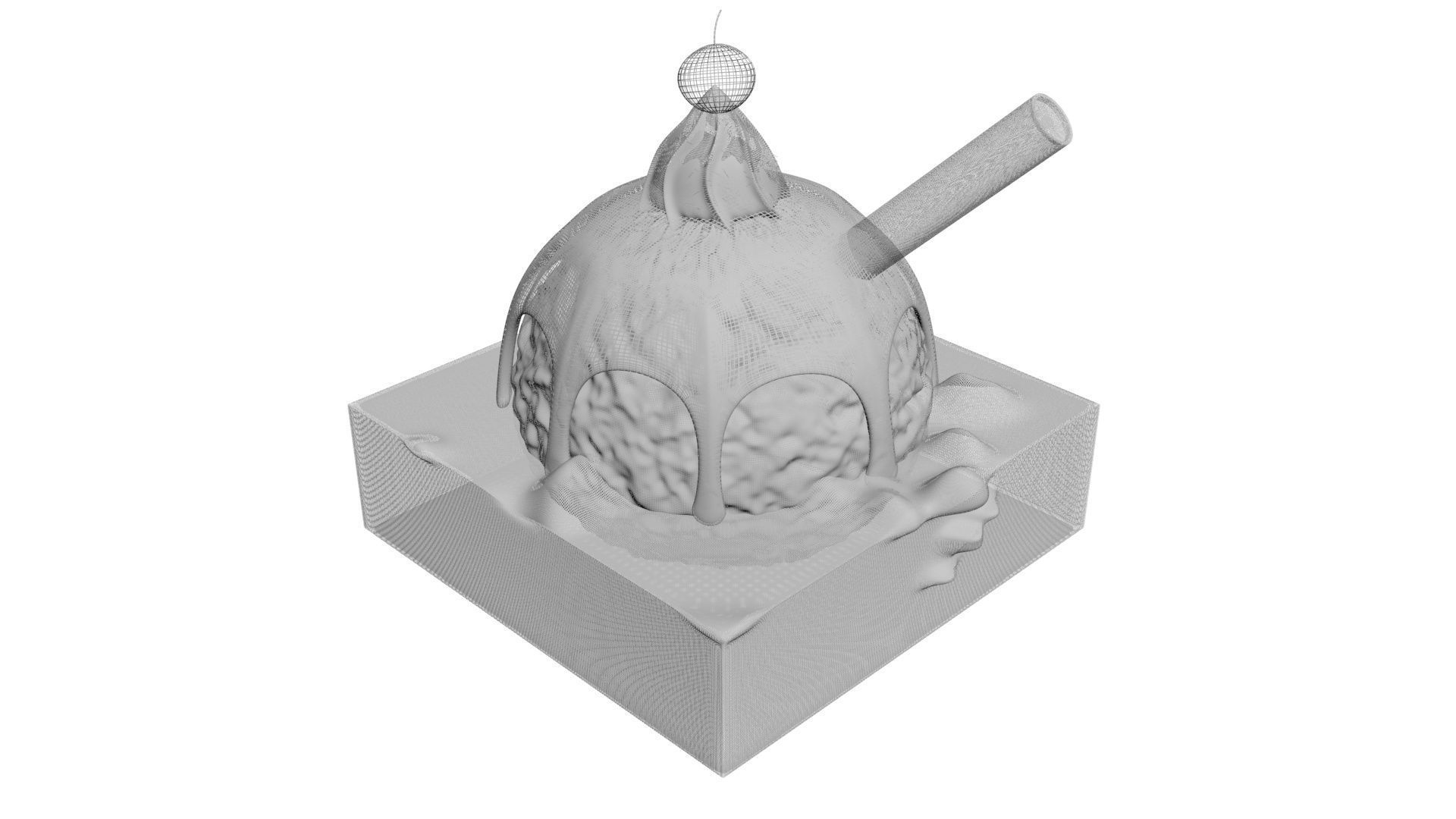 Brownie Sundae 3D model_20