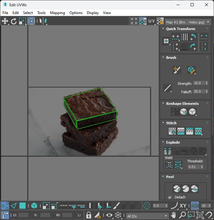 Brownie Sundae 3D model_32