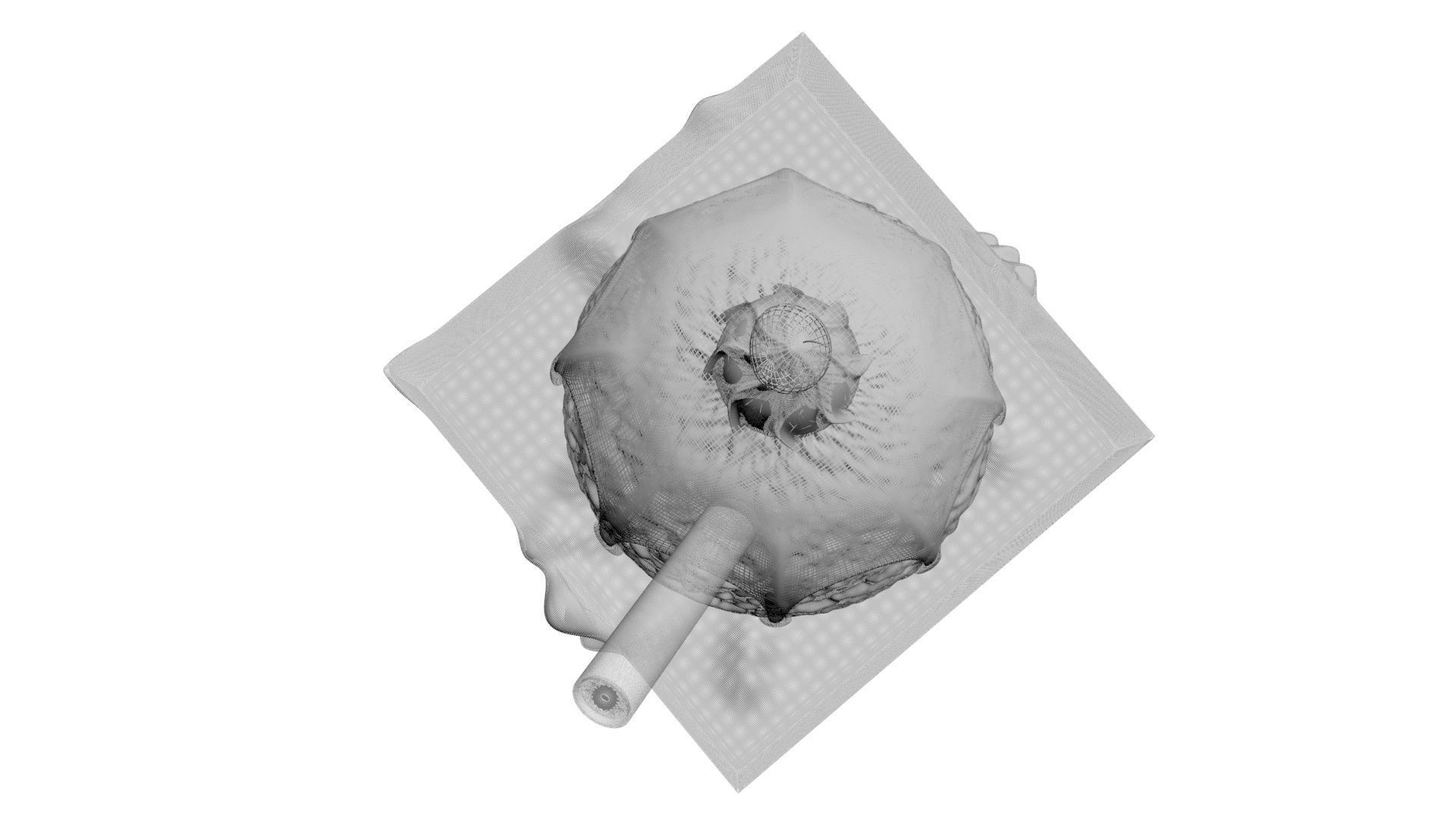 Brownie Sundae 3D model_21