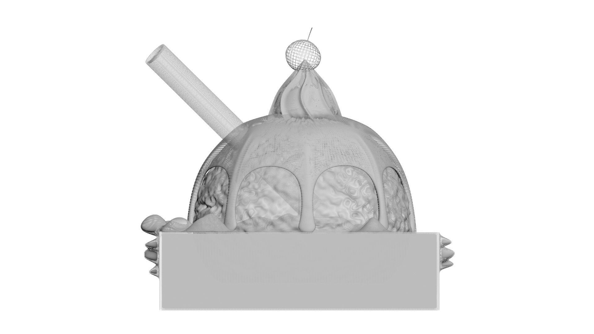 Brownie Sundae 3D model_31