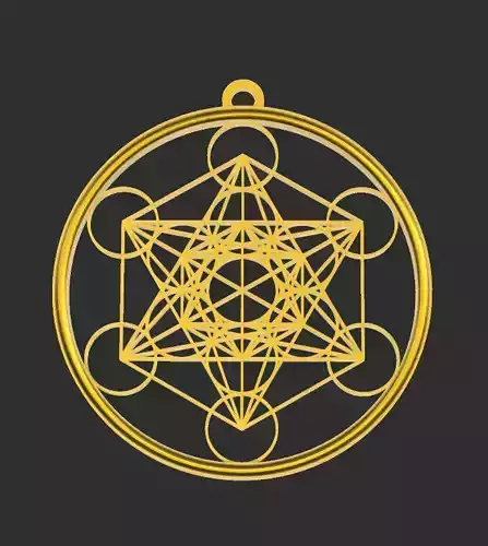 Metatron jewelry 3D print model