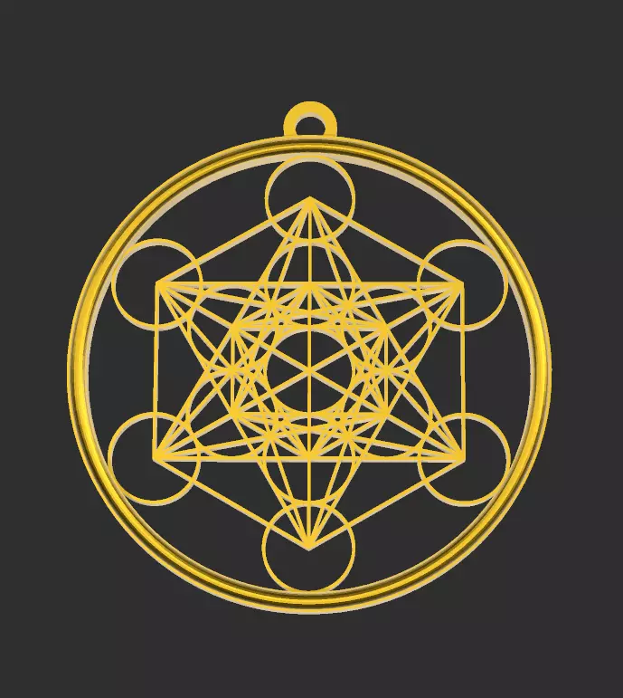 Metatron jewelry 3D print model