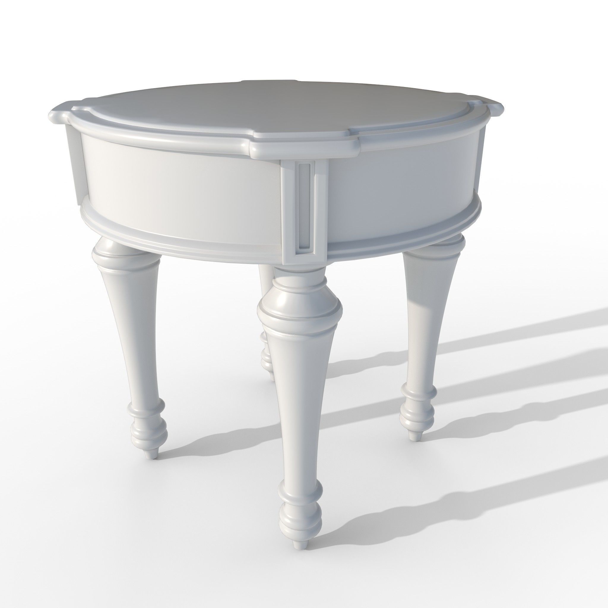sofa and table 3D model_13