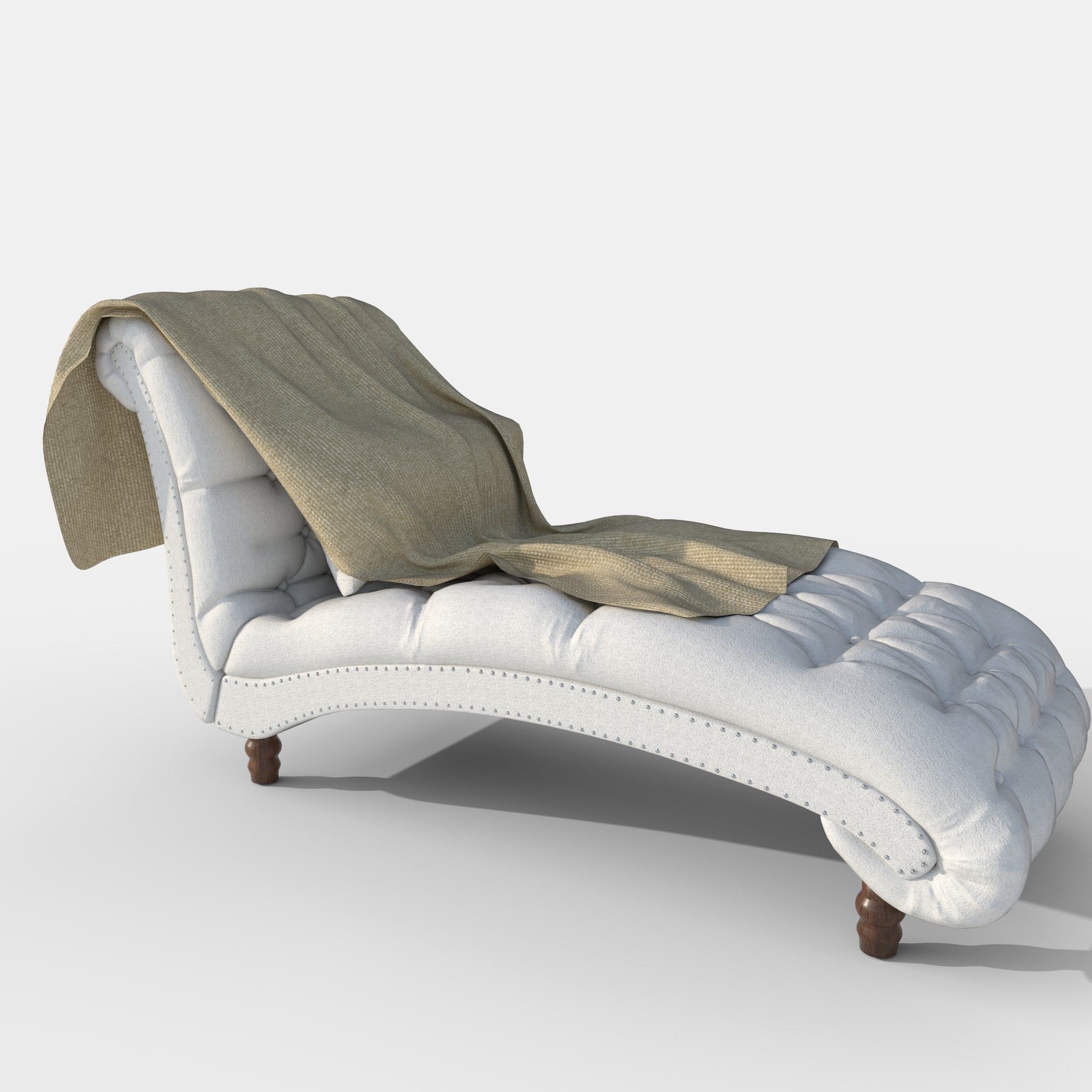 sofa and table 3D model_4