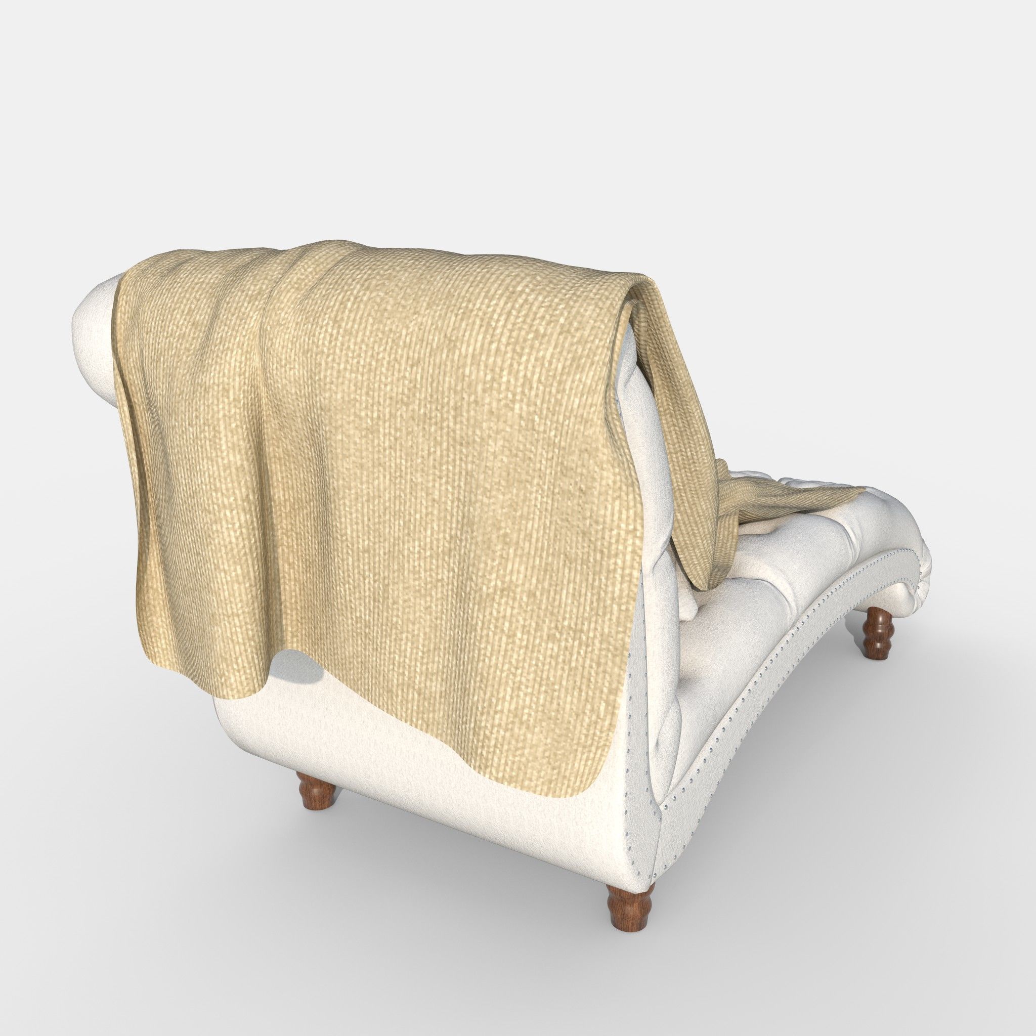 sofa and table 3D model_7