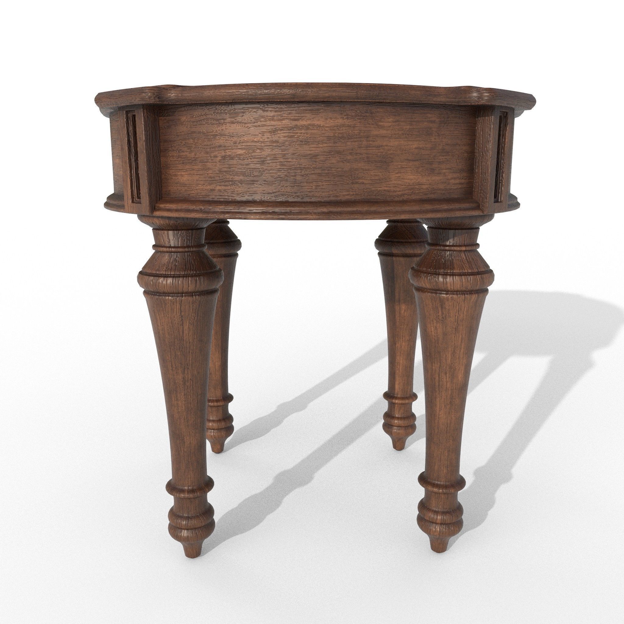 sofa and table 3D model_8