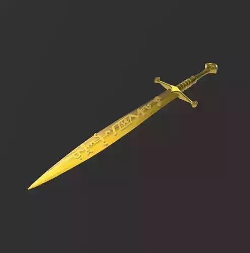 Saint Michael Sword 3D print model