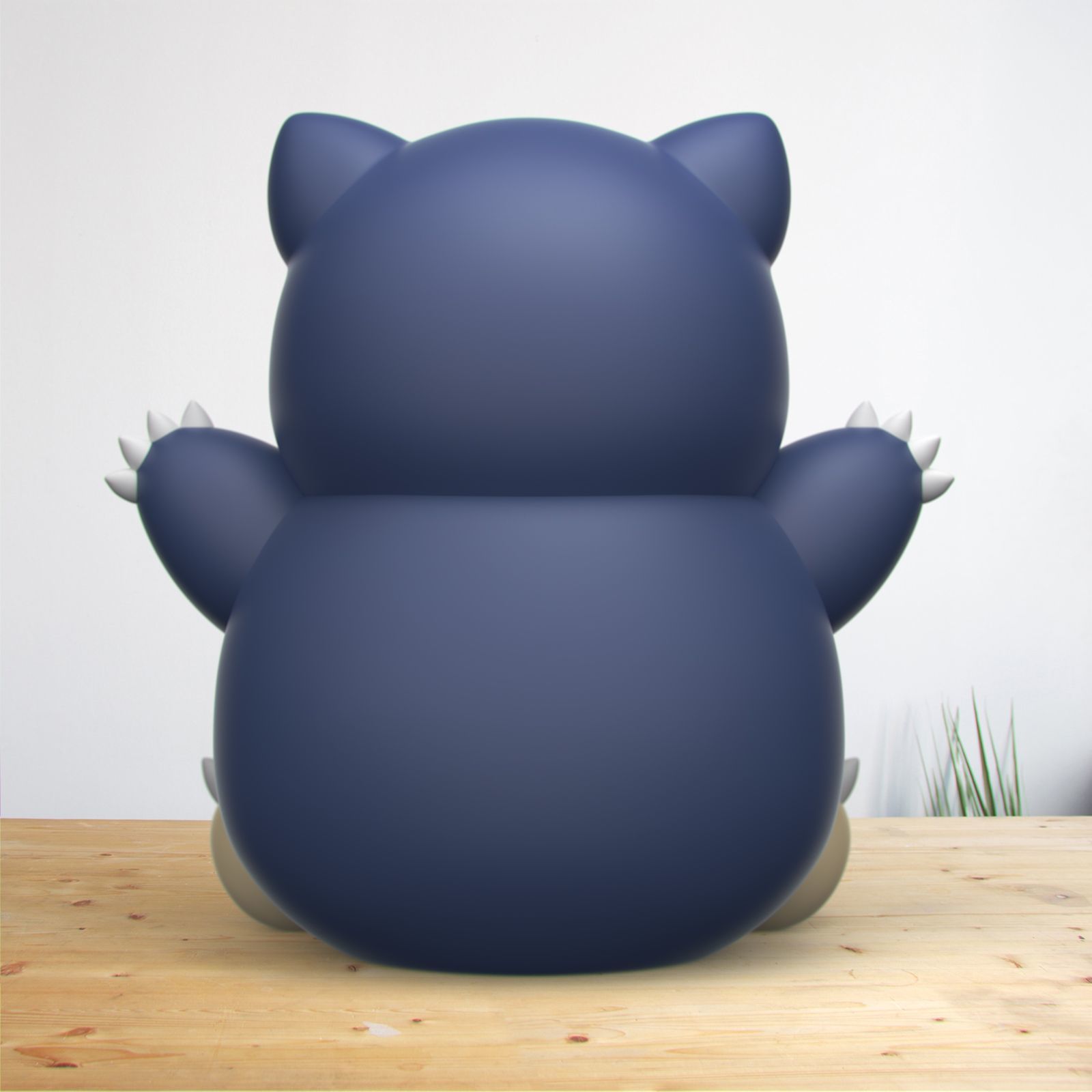  Pokemon Snorlax 3D print model_2