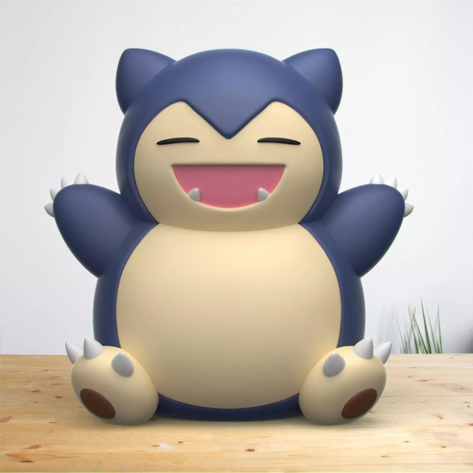  Pokemon Snorlax 3D print model_0