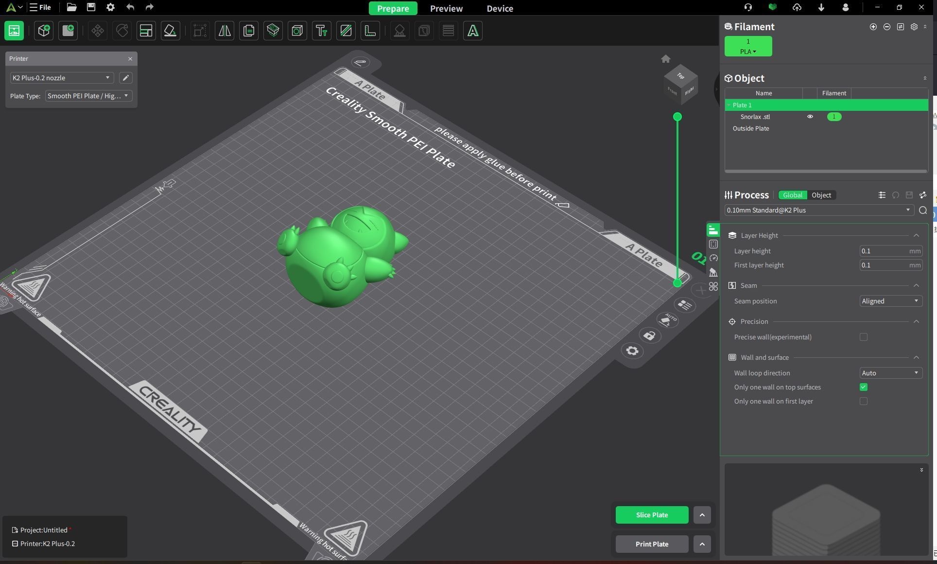  Pokemon Snorlax 3D print model_10