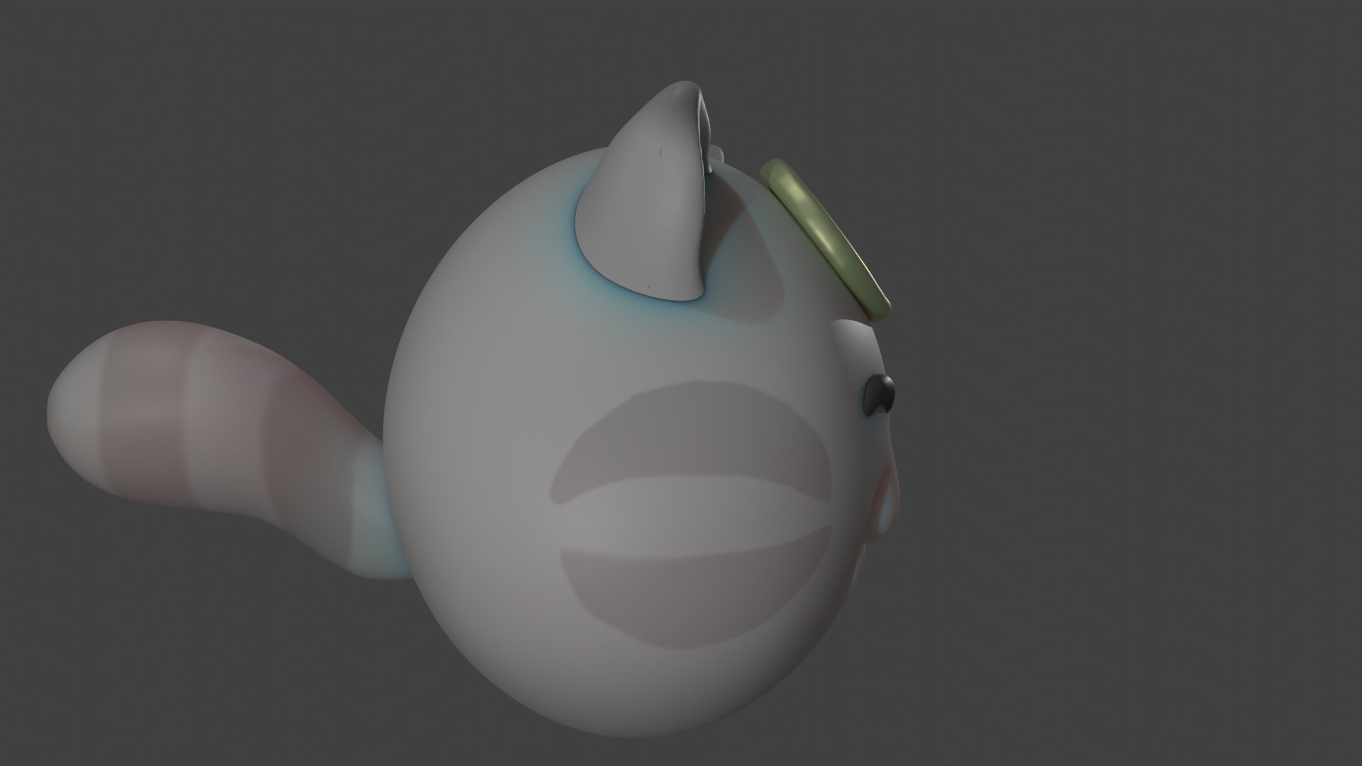 Luckycat model Slime Rancher Free low-poly 3D model_6