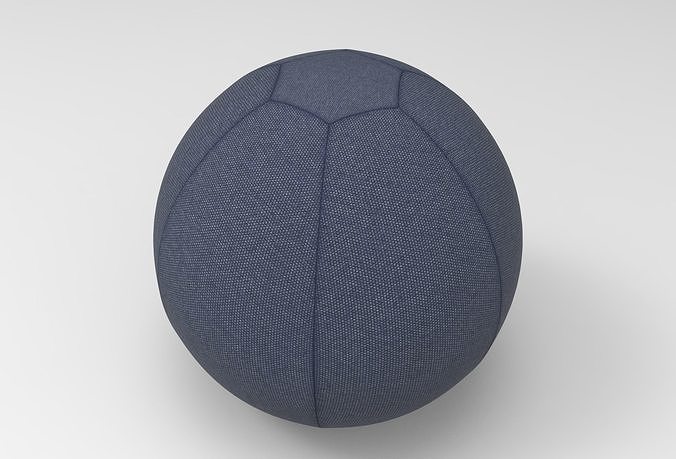 Aer Pouf Low-poly 3D model
