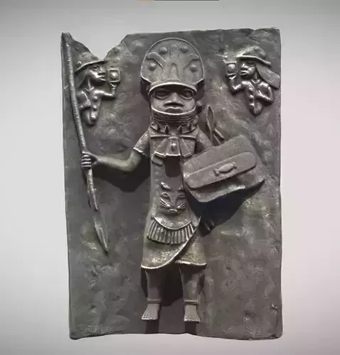 Relief Plaque with warriors II