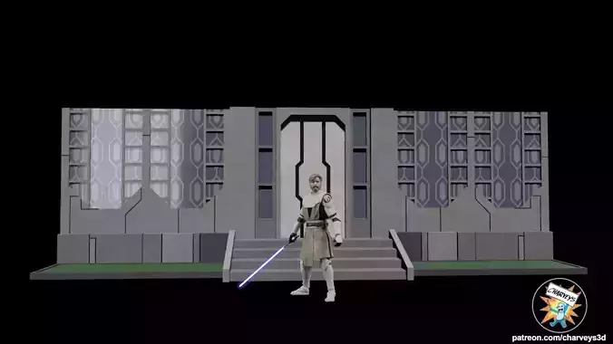 Star Wars Mandalore Street Diorama for action figures