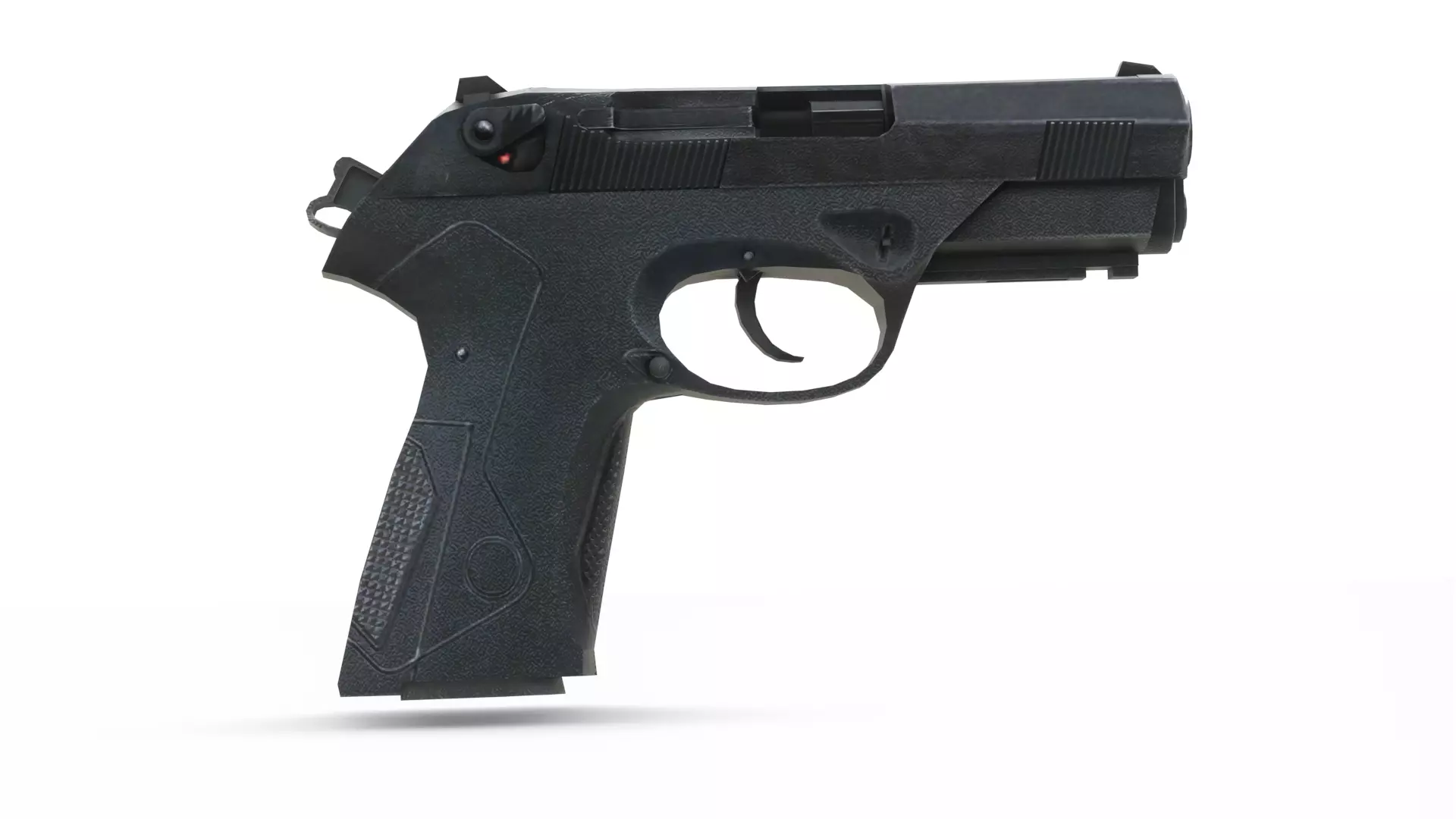 Beretta Px4 Storm 3D Model High Quality Rigged  Low-poly 3D model_3