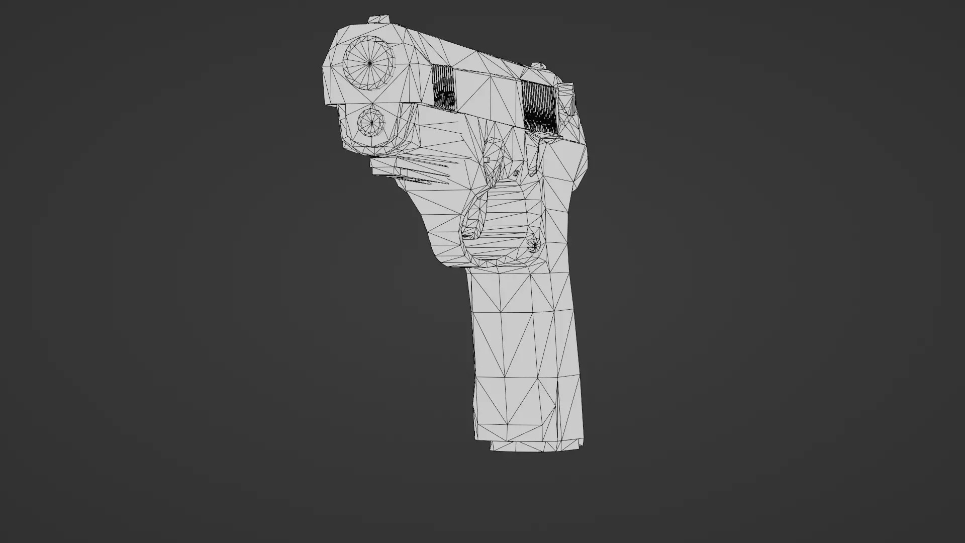 Beretta Px4 Storm 3D Model High Quality Rigged  Low-poly 3D model_30