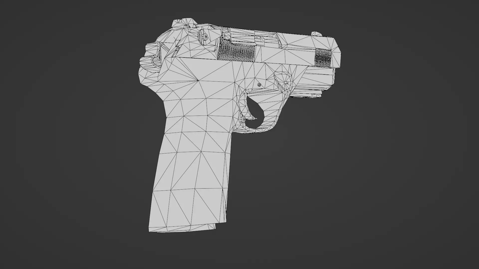 Beretta Px4 Storm 3D Model High Quality Rigged  Low-poly 3D model_32