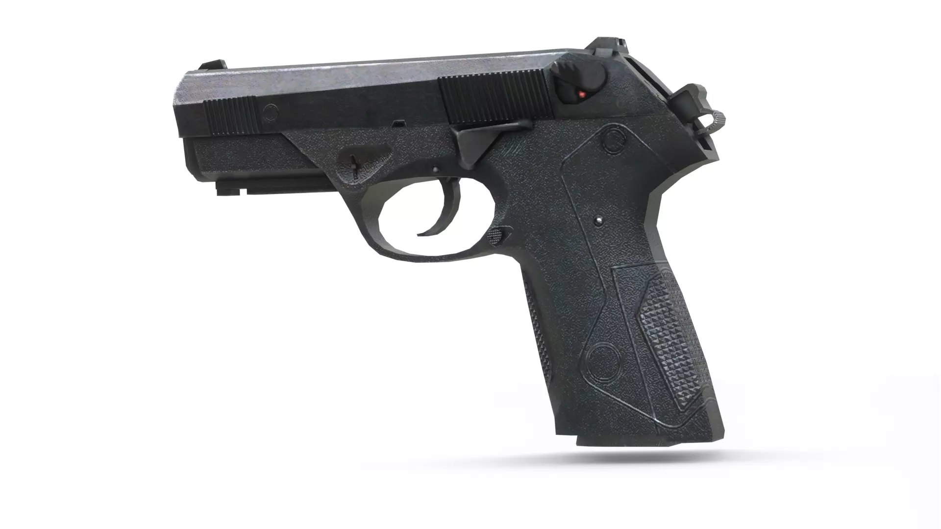 Beretta Px4 Storm 3D Model High Quality Rigged  Low-poly 3D model_9