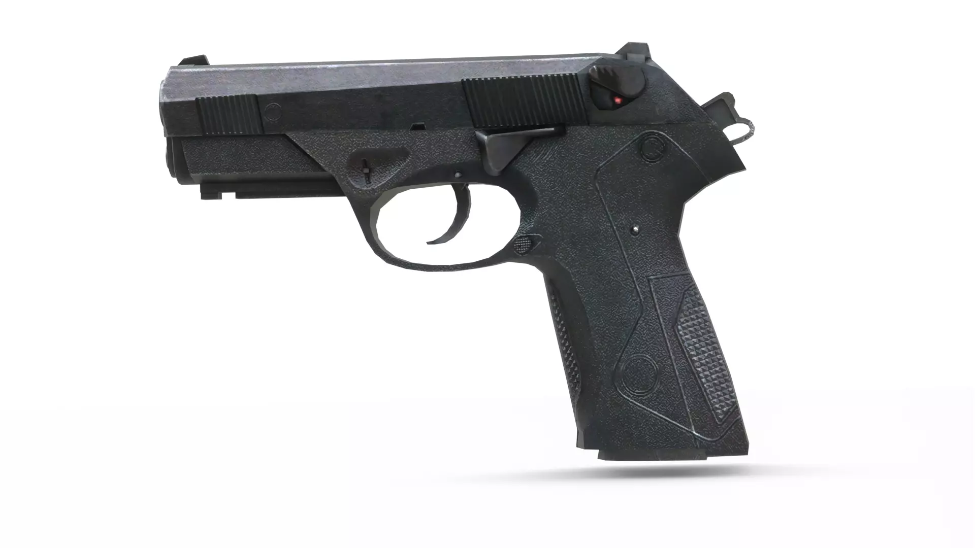 Beretta Px4 Storm 3D Model High Quality Rigged  Low-poly 3D model_11
