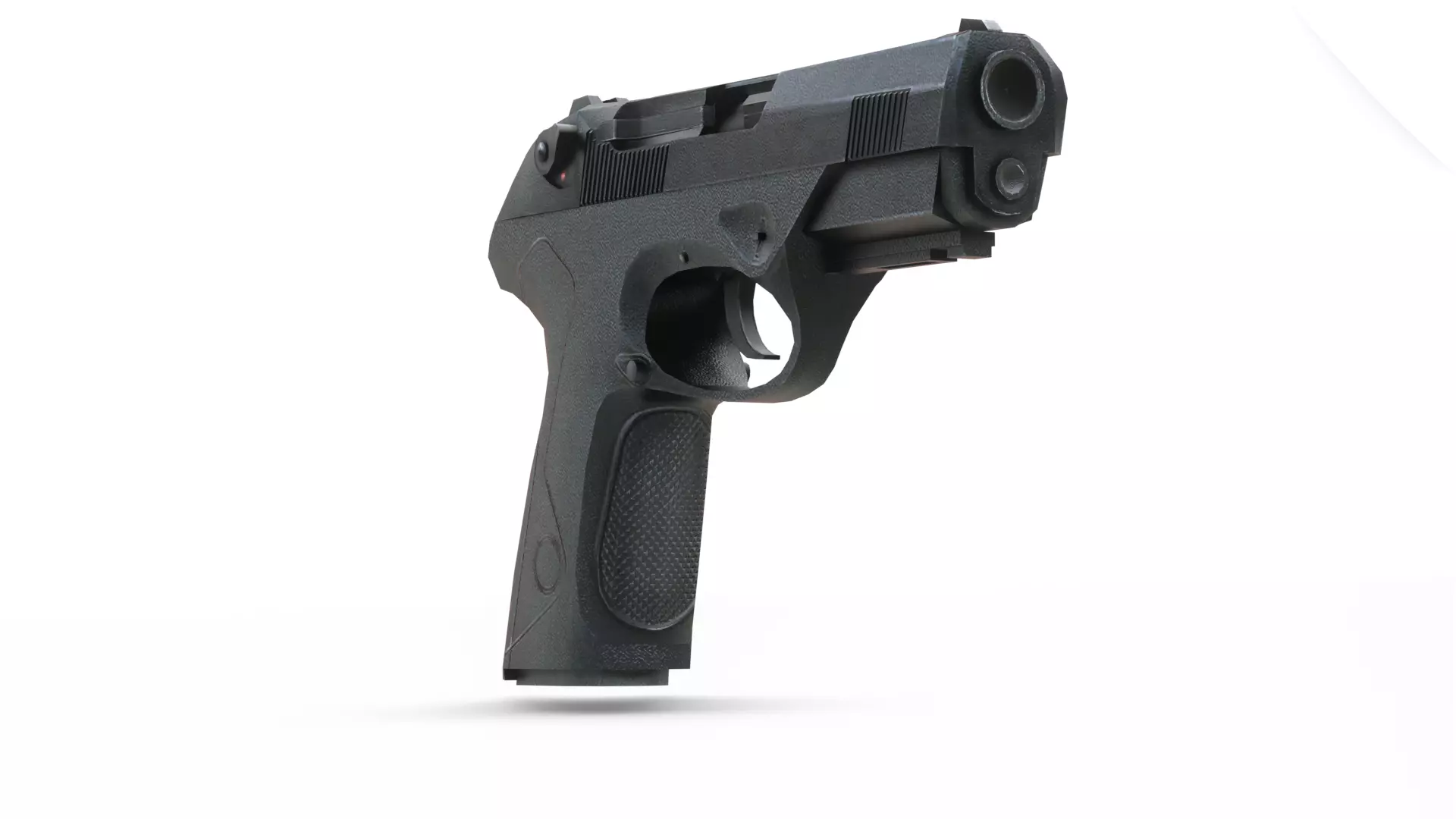 Beretta Px4 Storm 3D Model High Quality Rigged  Low-poly 3D model_4