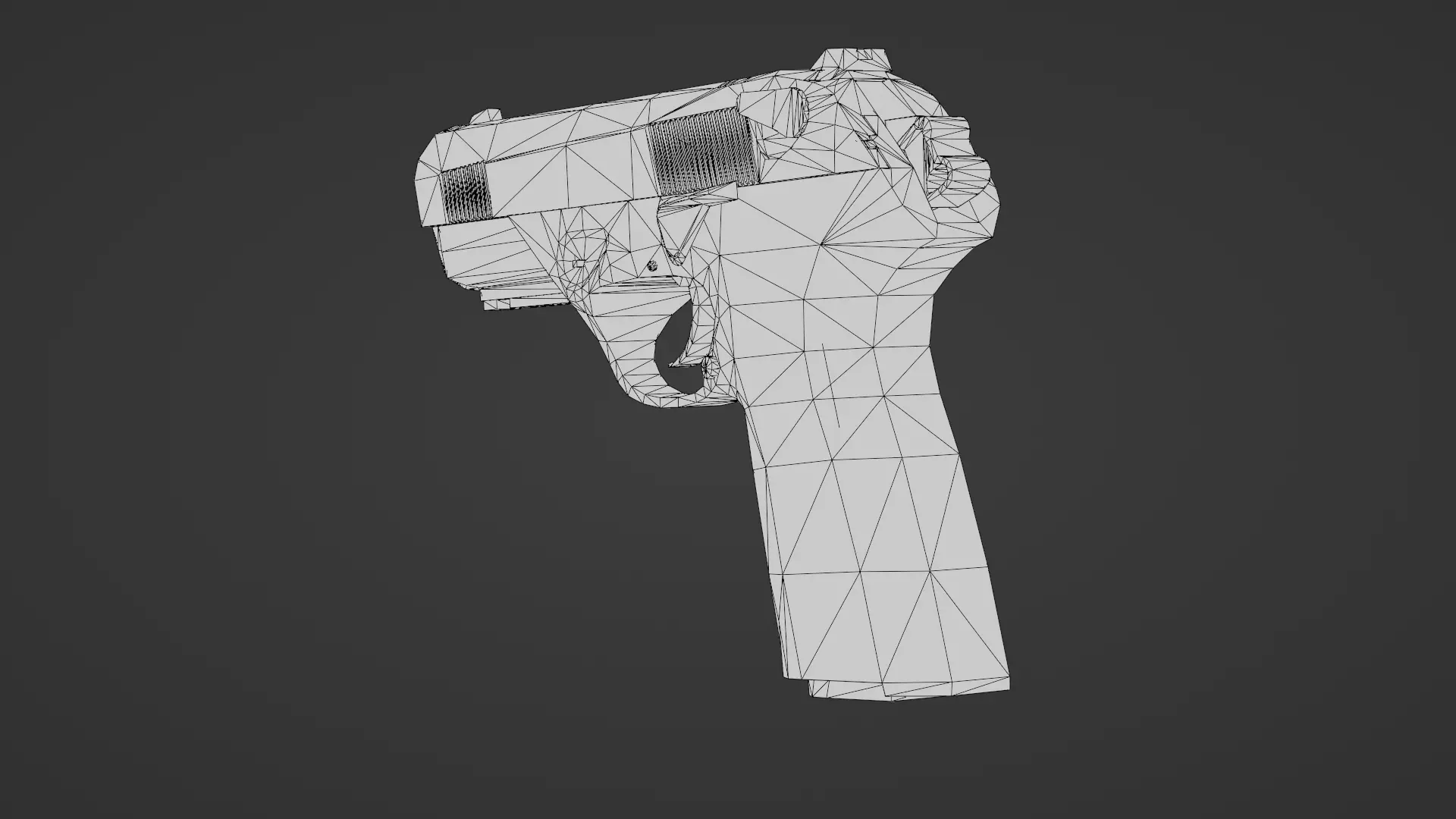 Beretta Px4 Storm 3D Model High Quality Rigged  Low-poly 3D model_29