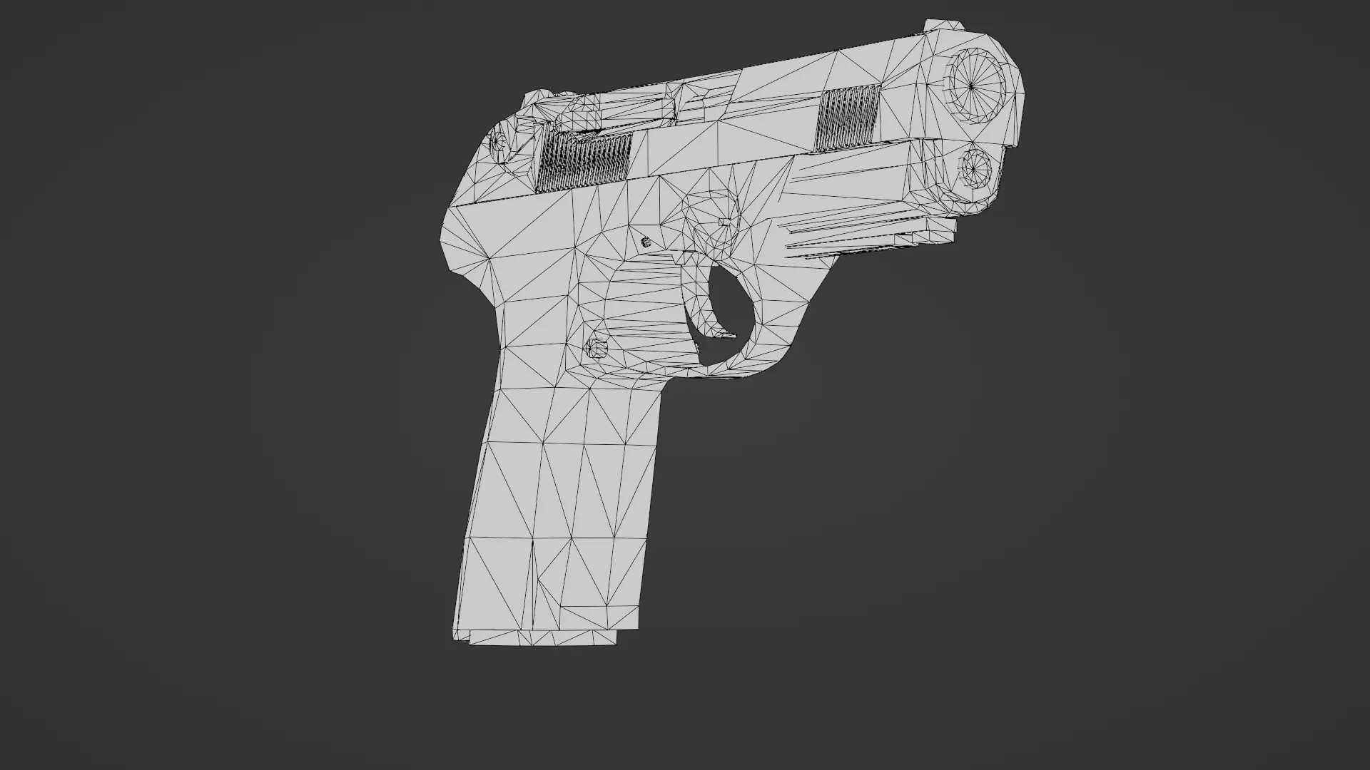 Beretta Px4 Storm 3D Model High Quality Rigged  Low-poly 3D model_34