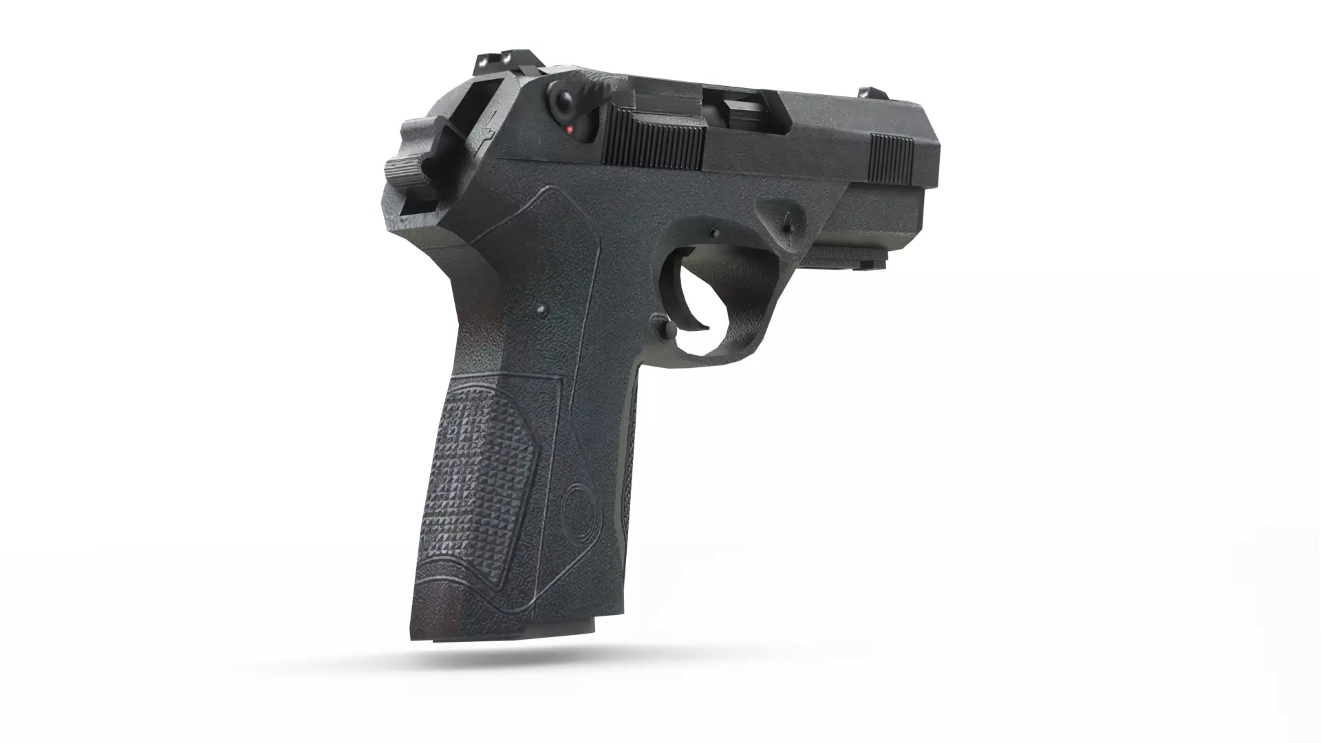 Beretta Px4 Storm 3D Model High Quality Rigged  Low-poly 3D model_2