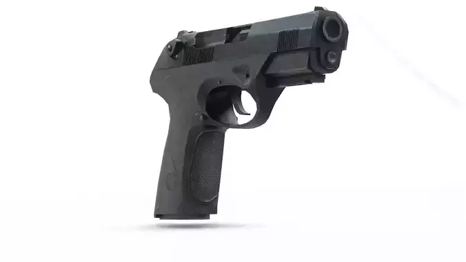 Beretta Px4 Storm 3D Model High Quality Rigged  Low-poly 3D model