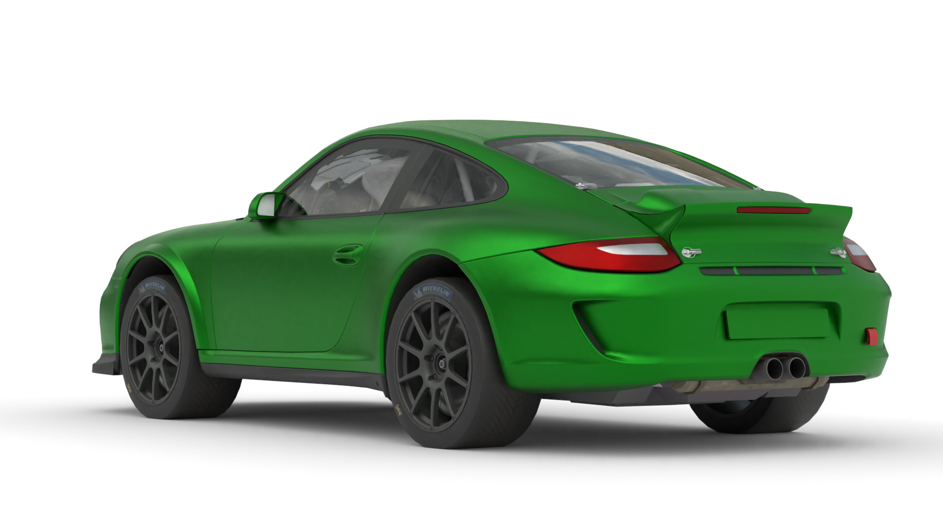 Porsche 911 3D Model High-Quality Detailed Design Low-poly 3D model_2