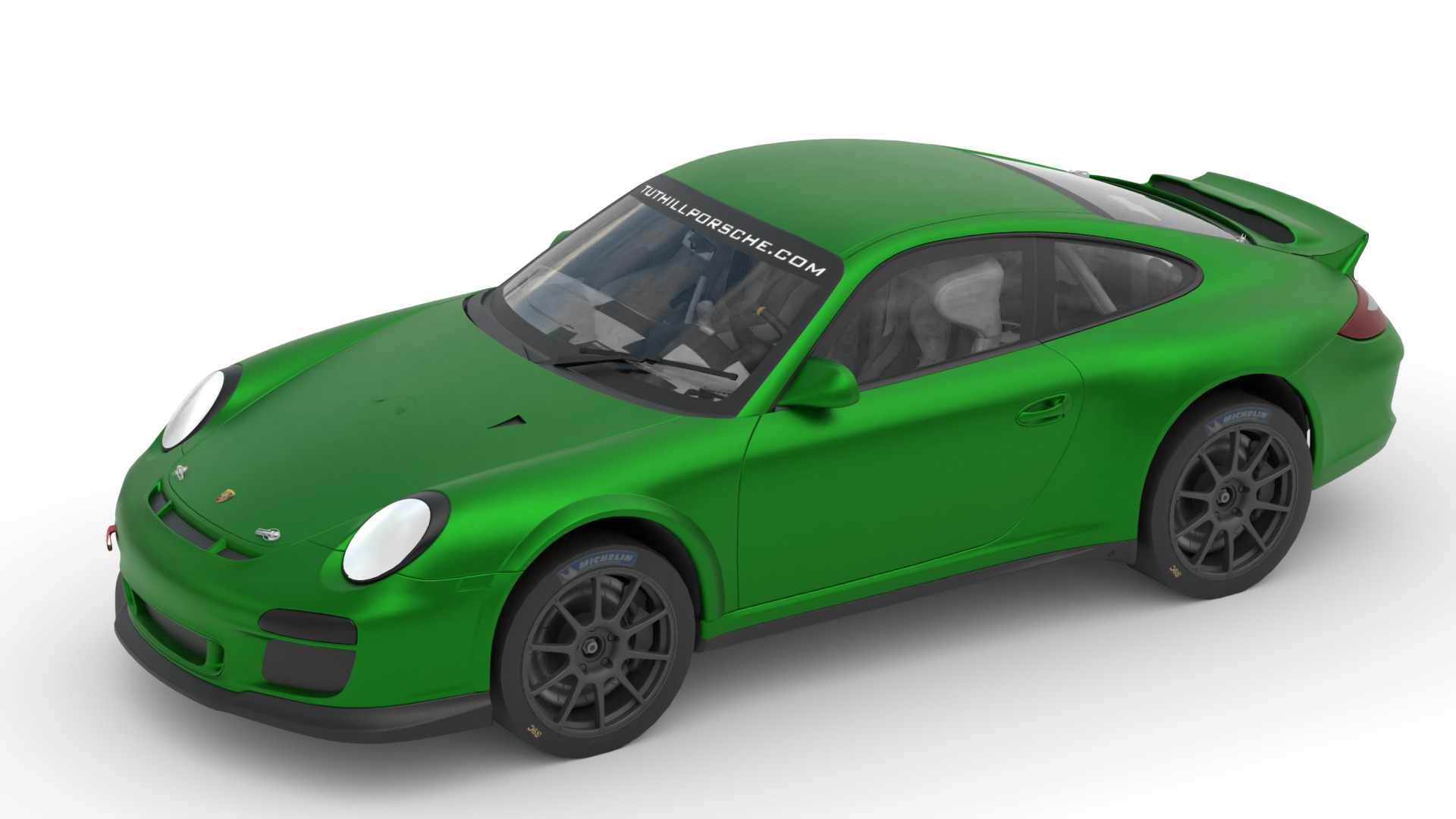 Porsche 911 3D Model High-Quality Detailed Design Low-poly 3D model_7