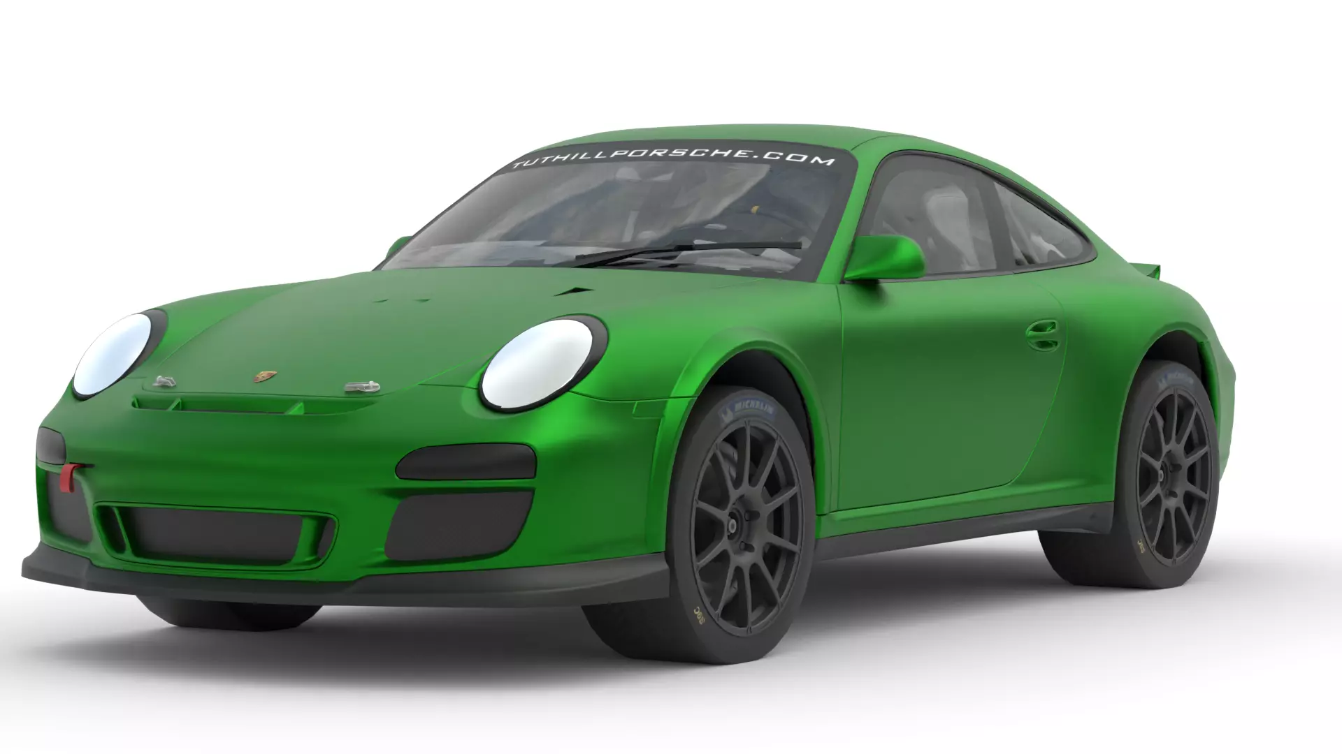 Porsche 911 3D Model High-Quality Detailed Design Low-poly 3D model_0