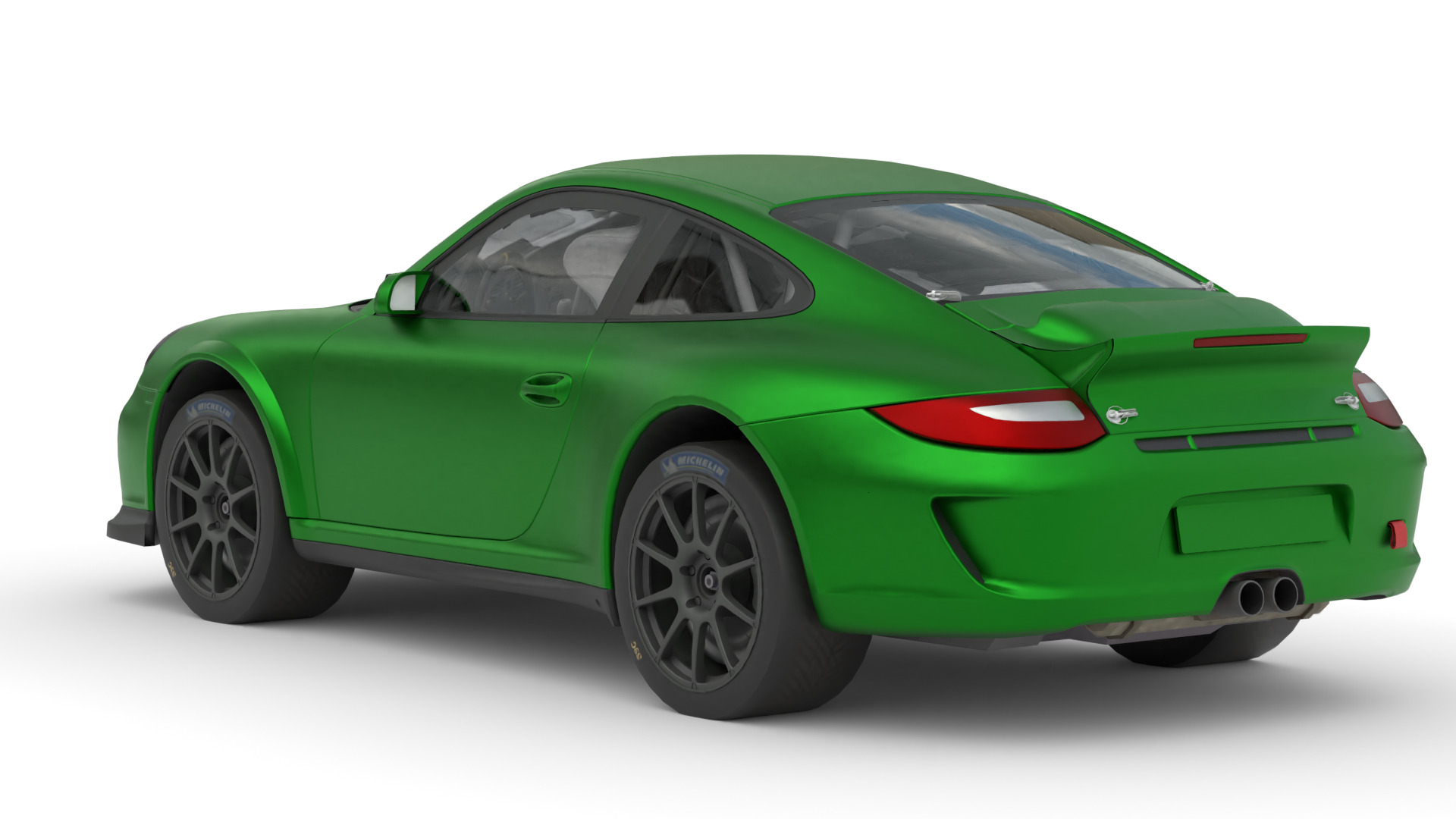 Porsche 911 3D Model High-Quality Detailed Design Low-poly 3D model_8
