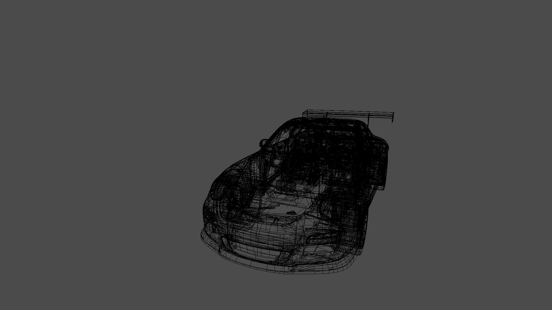 Porsche 911 3D Model High-Quality Detailed Design Low-poly 3D model_20