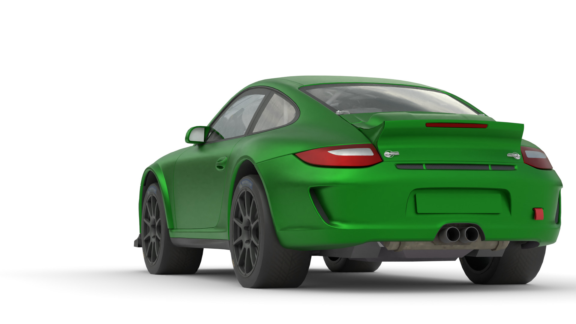 Porsche 911 3D Model High-Quality Detailed Design Low-poly 3D model_9