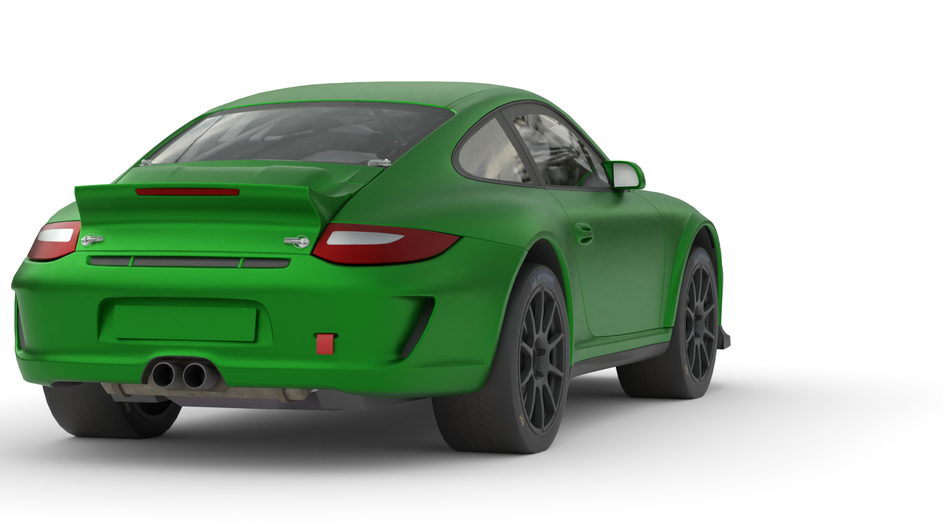 Porsche 911 3D Model High-Quality Detailed Design Low-poly 3D model_3