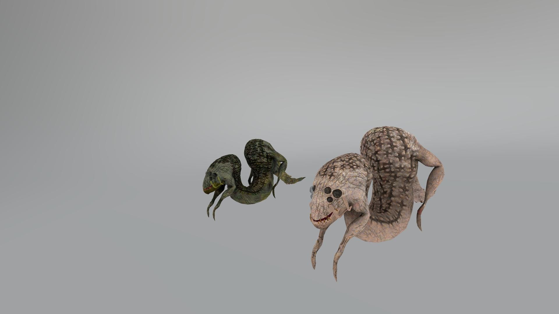 Monster6 Low-poly 3D model_20