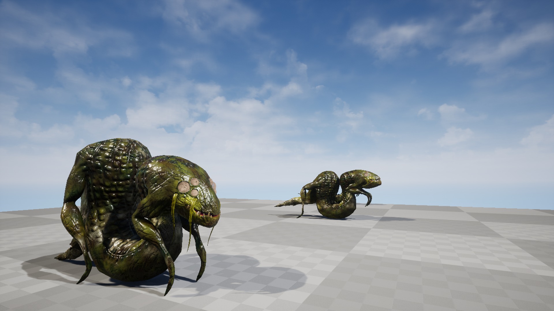 Monster6 Low-poly 3D model_14