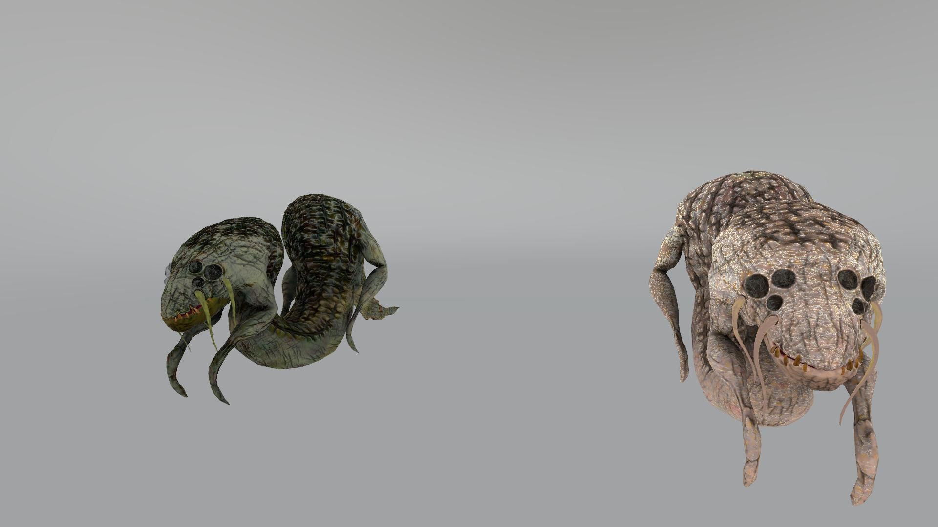 Monster6 Low-poly 3D model_24