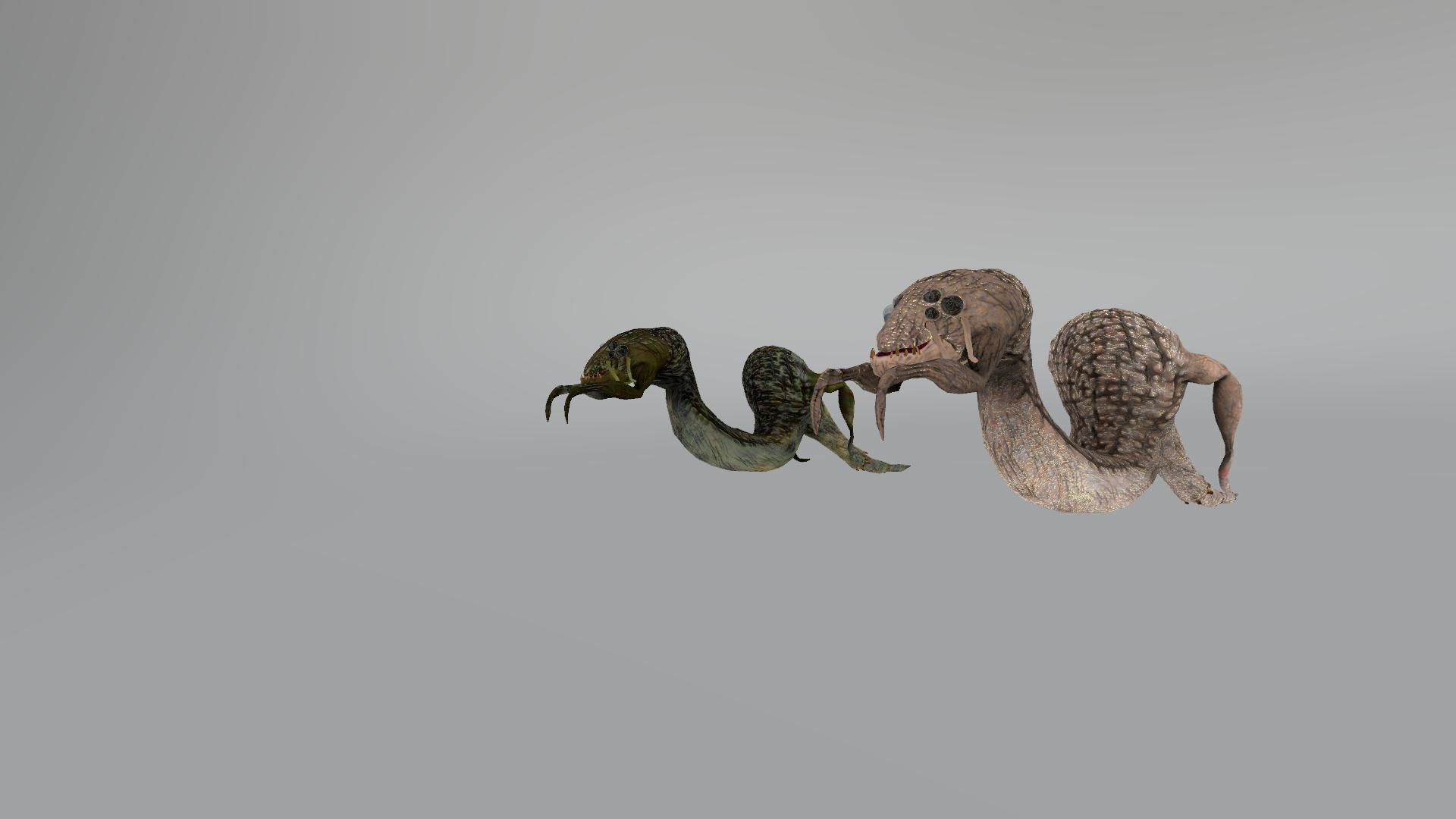 Monster6 Low-poly 3D model_23