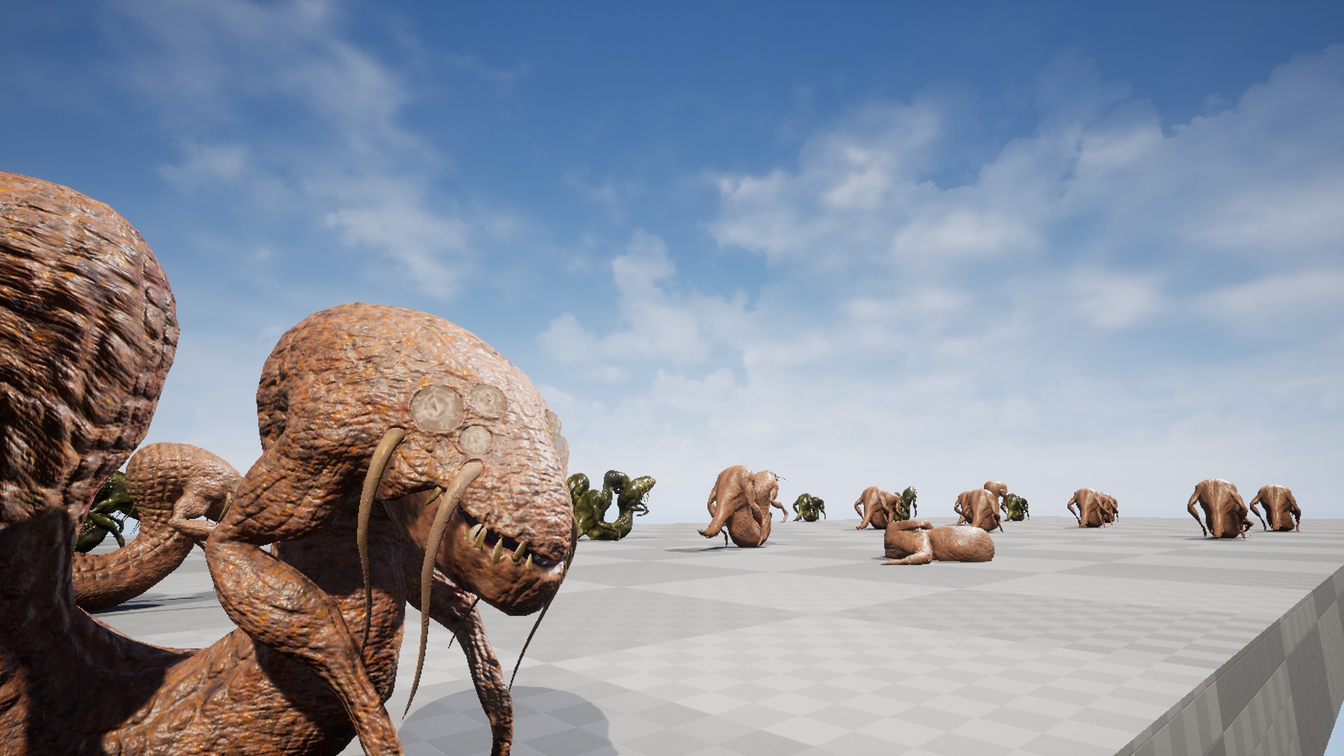 Monster6 Low-poly 3D model_16