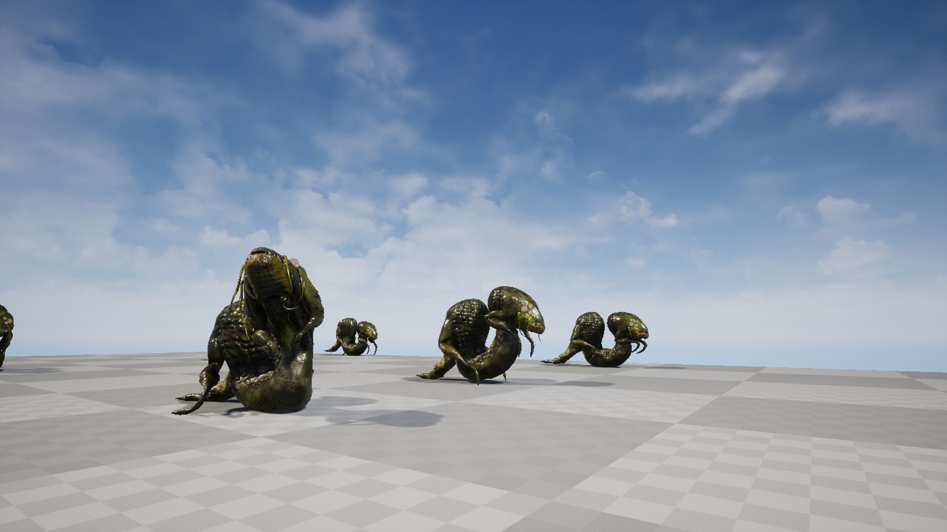 Monster6 Low-poly 3D model_12