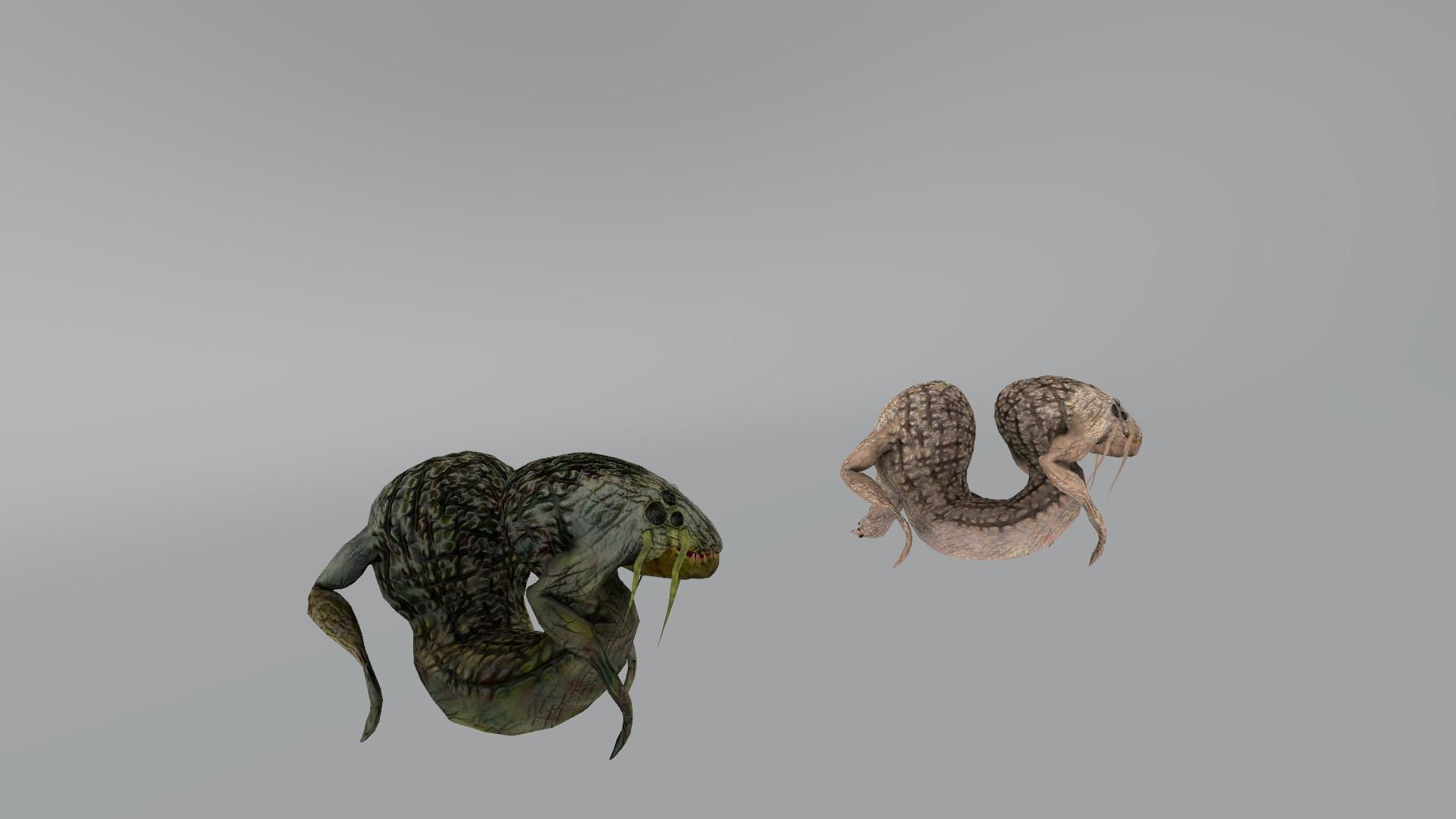 Monster6 Low-poly 3D model_21